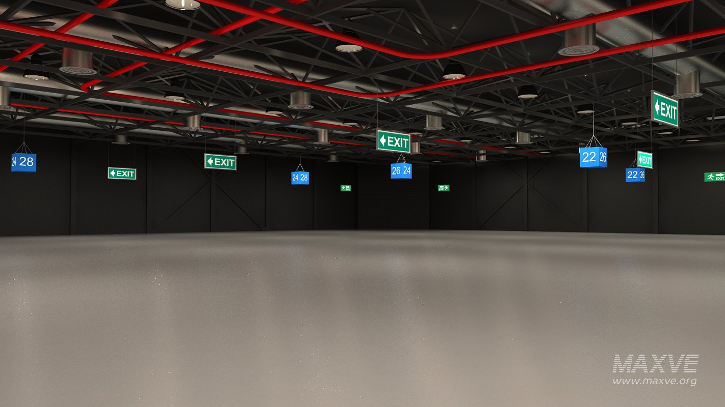 Exhibition Hall ceiling - Image 4