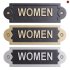 Solid Brass Sign Women - Thumbnail 1