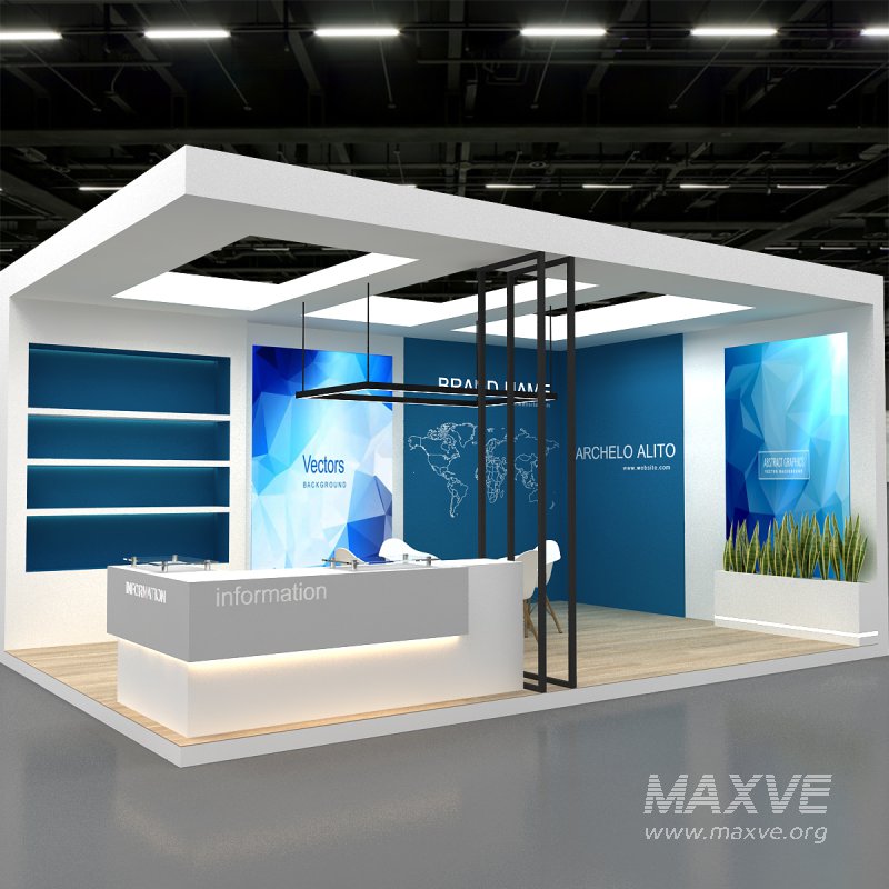 3d model stand booth - Image 7