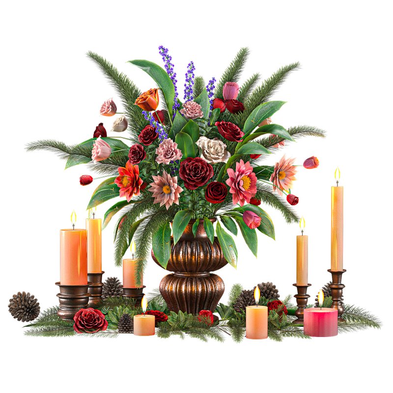 Flower In Vase 01 - Image 1