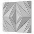 3D panel “Large Rhombs” by Gesso 3d - Thumbnail 3