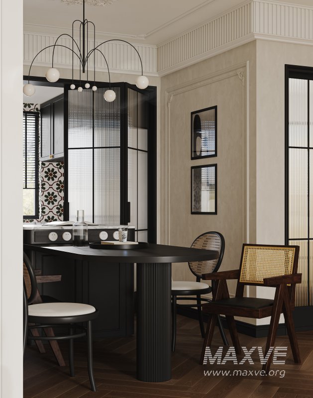 Luxurious living room and dining room - Image 3