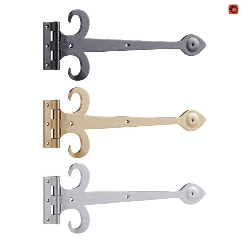 Heavy Duty Strap Hinge for Gates and Doors - Image 1