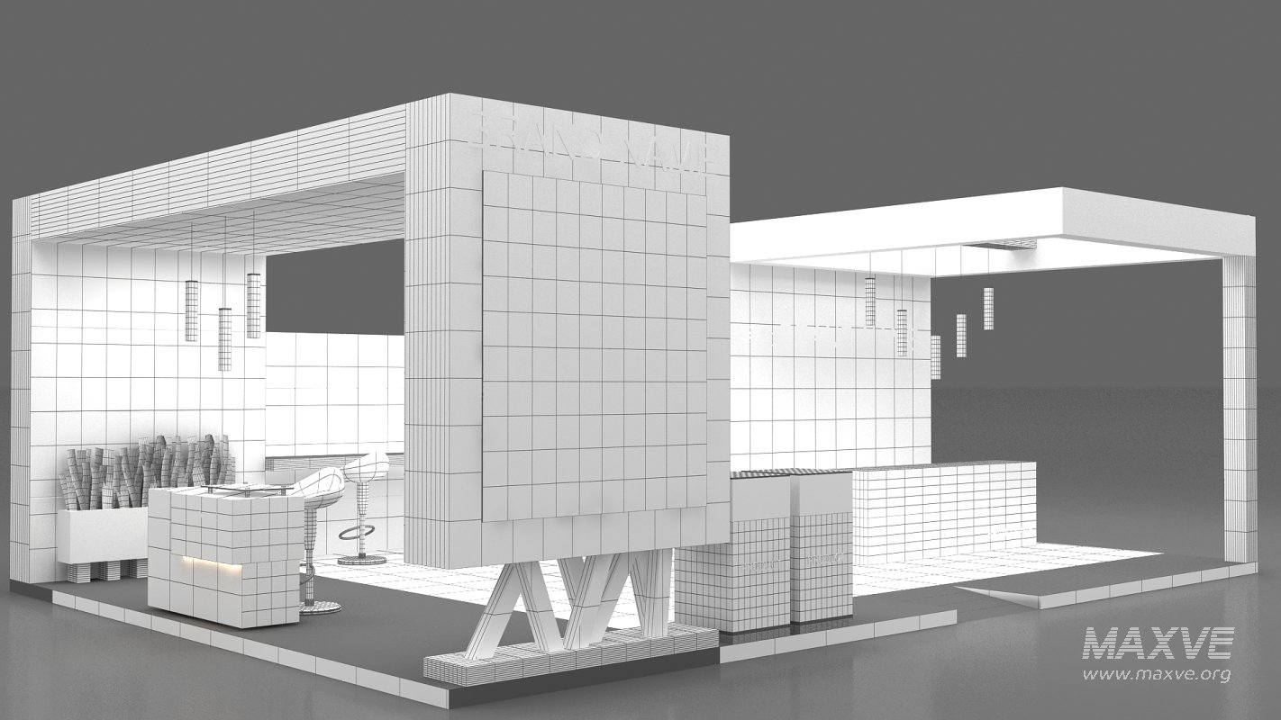 3d model exh booth - Image 10