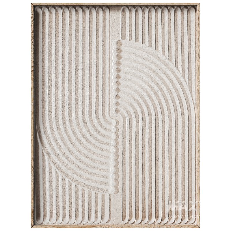 Decorative panel 3D ART RELIEF 47 - Image 2