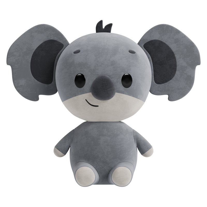 Big Ear Mouse Plush Toy - Image 2