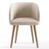 Rosa Fabric Dining Chair - Thumbnail 1