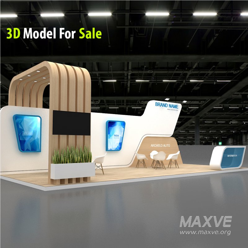 3d model exhibition - Image 1