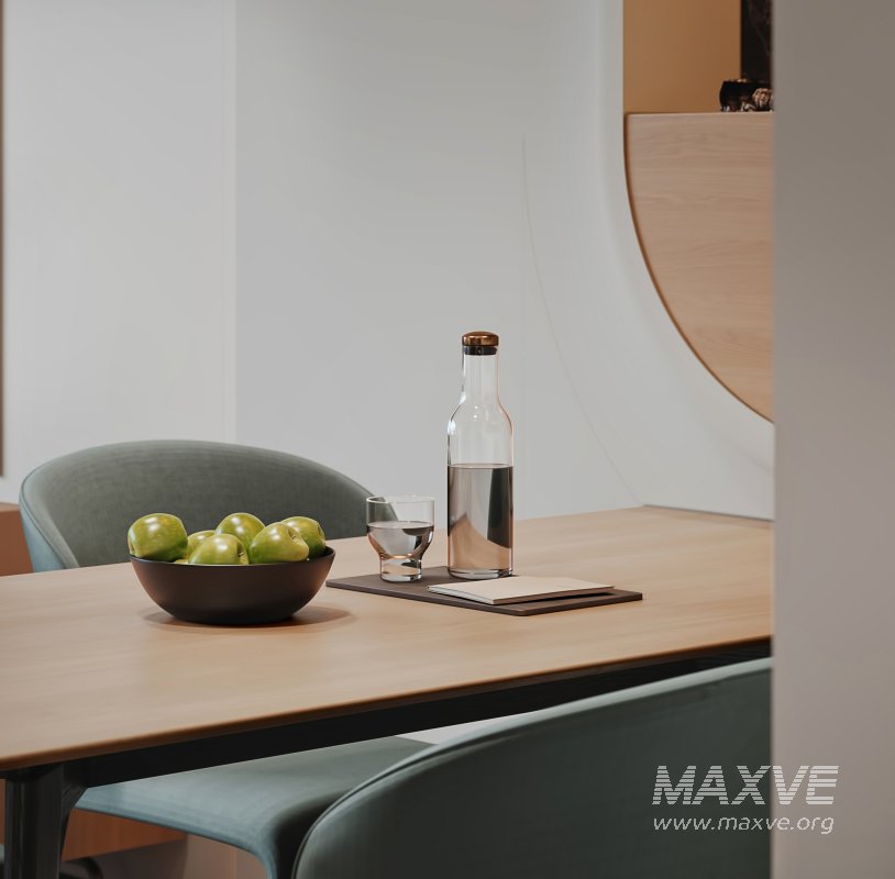 Modern living and dining room kitchen - Image 7