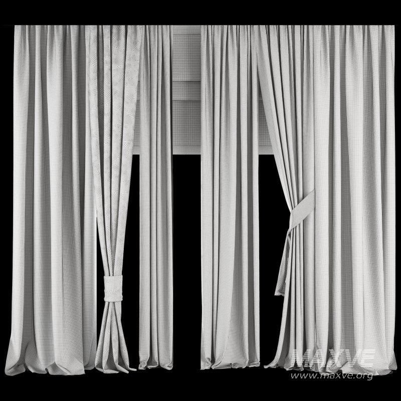 Silk and Cotton Curtain Set 71 - Image 5