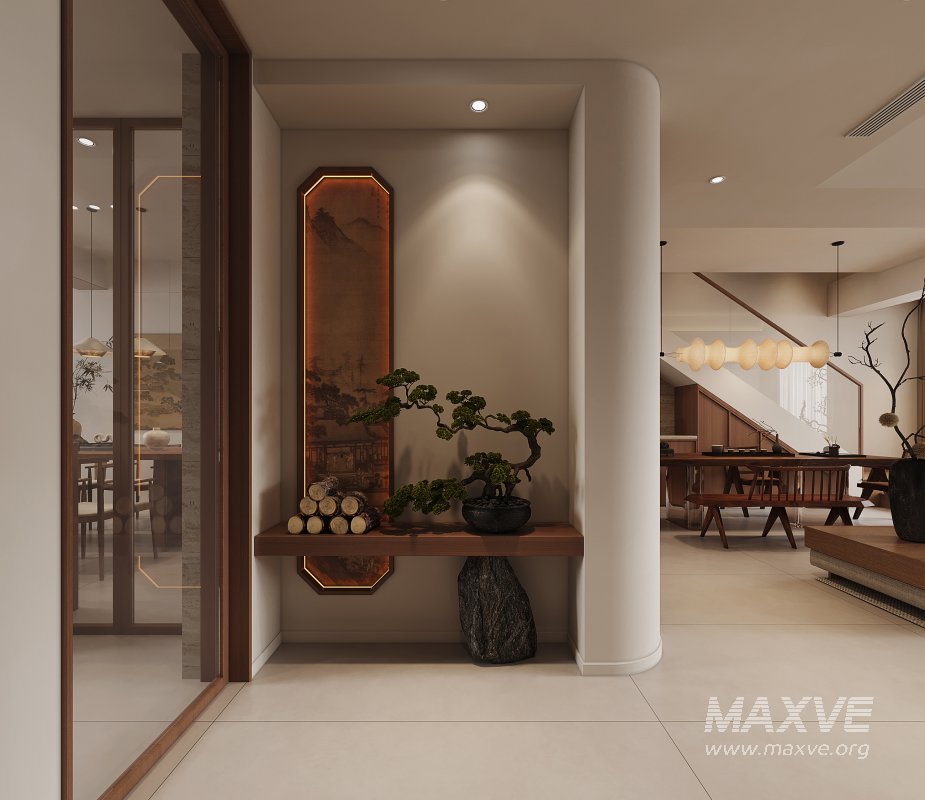 Japanese Living Room Dining Room - Image 5