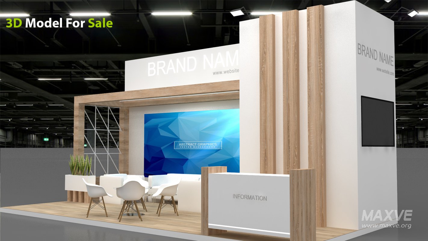 3d booth exhibition - Image 1