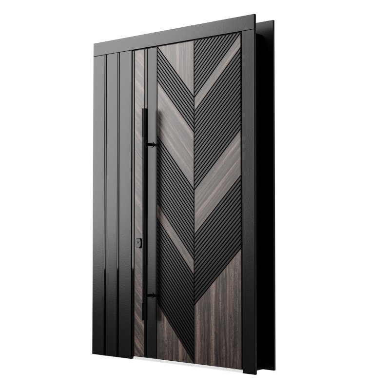 Enterance door set 001 - Image 1