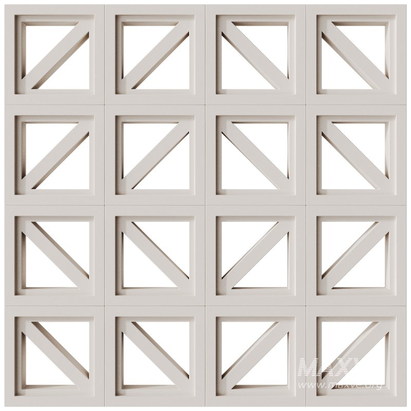 Modular Wall 10 Traverse White by Tesselle - Image 1