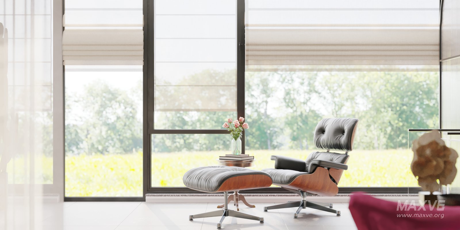 Luxurious living room and dining room - Image 9