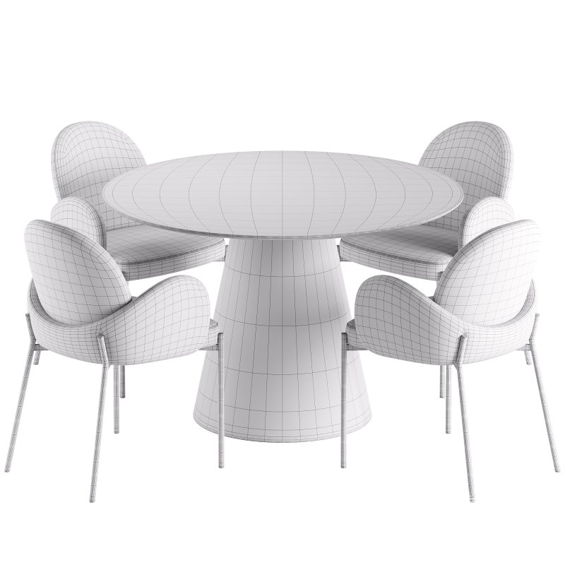 Macy Dining Chair and Lori Table - Image 7