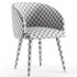 Rosa Fabric Dining Chair - Thumbnail 6