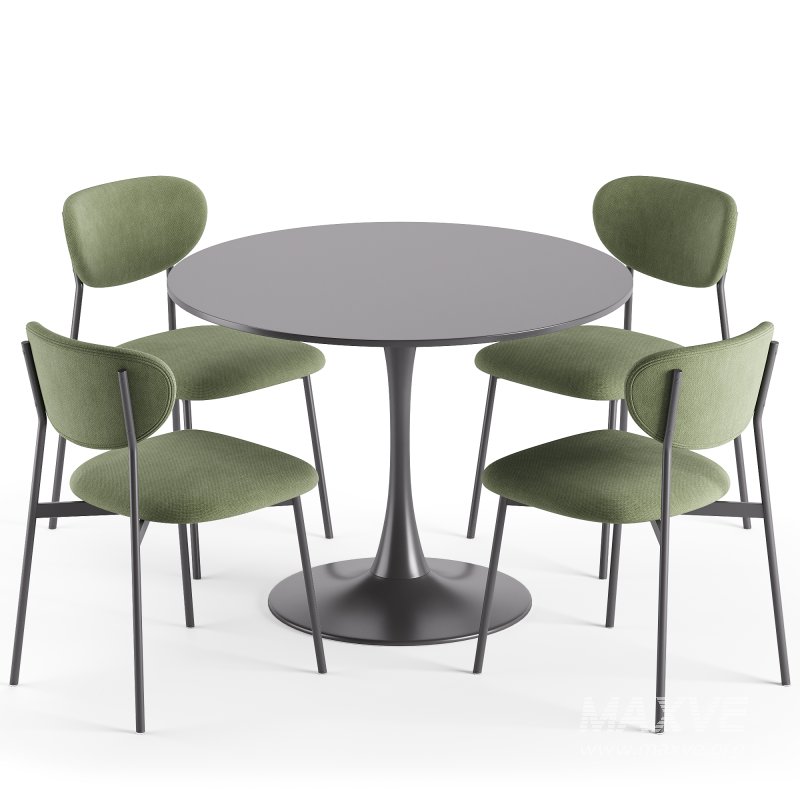 Evan Chair and Tulip Table - Image 7