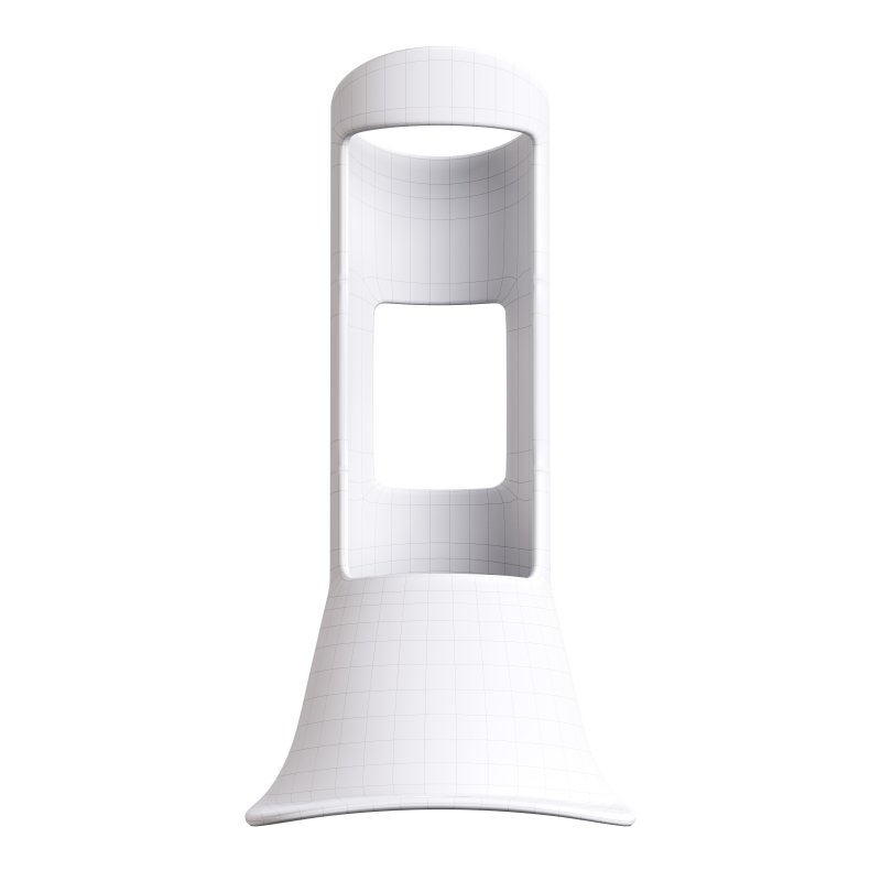 Heavy Duty Cast Brass Flag Pole Bracket Holder Chrome - Image 3