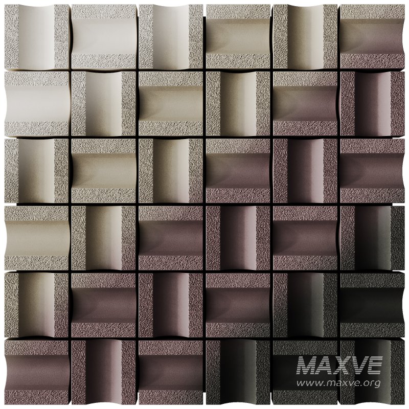 3d panels NEBEL by Nagoya Mosaic-Tile - Image 1