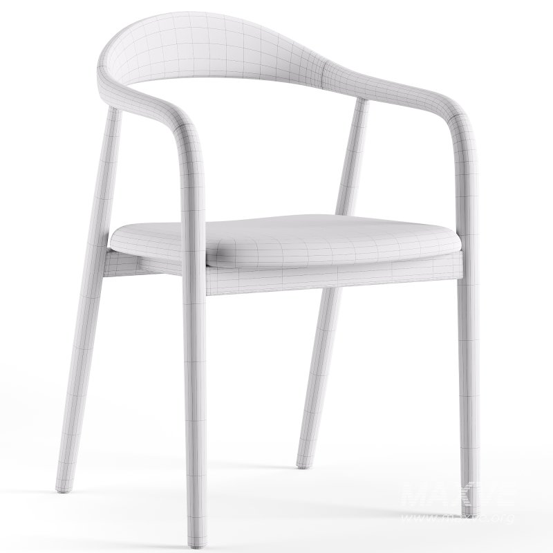 Noris Fabric Dining Chair - Image 6