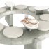 Round concrete bench for street cafe - Thumbnail 6
