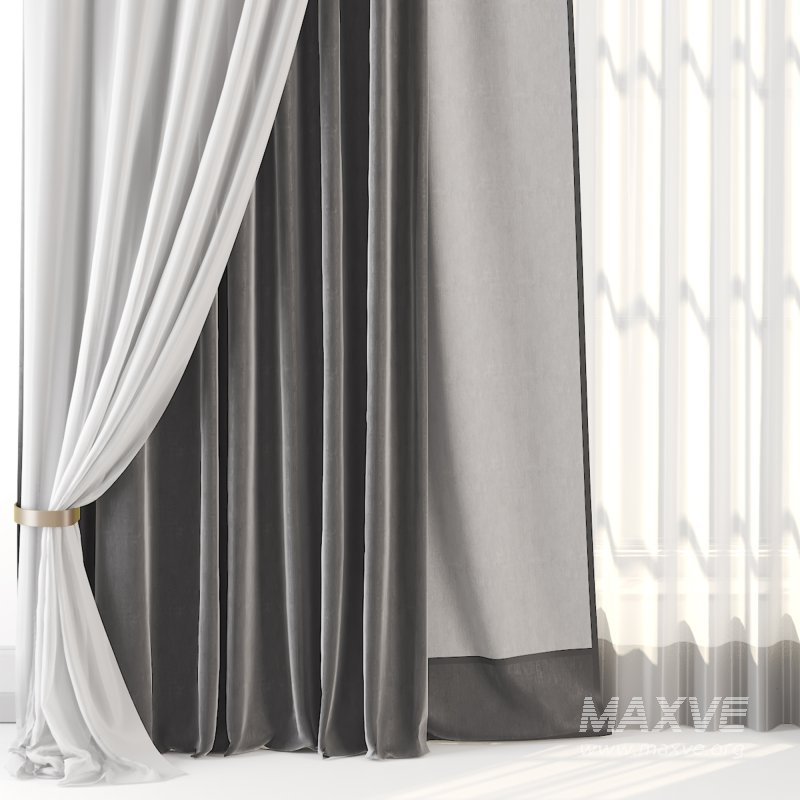 Silk and Cotton Curtain 09 - Image 4