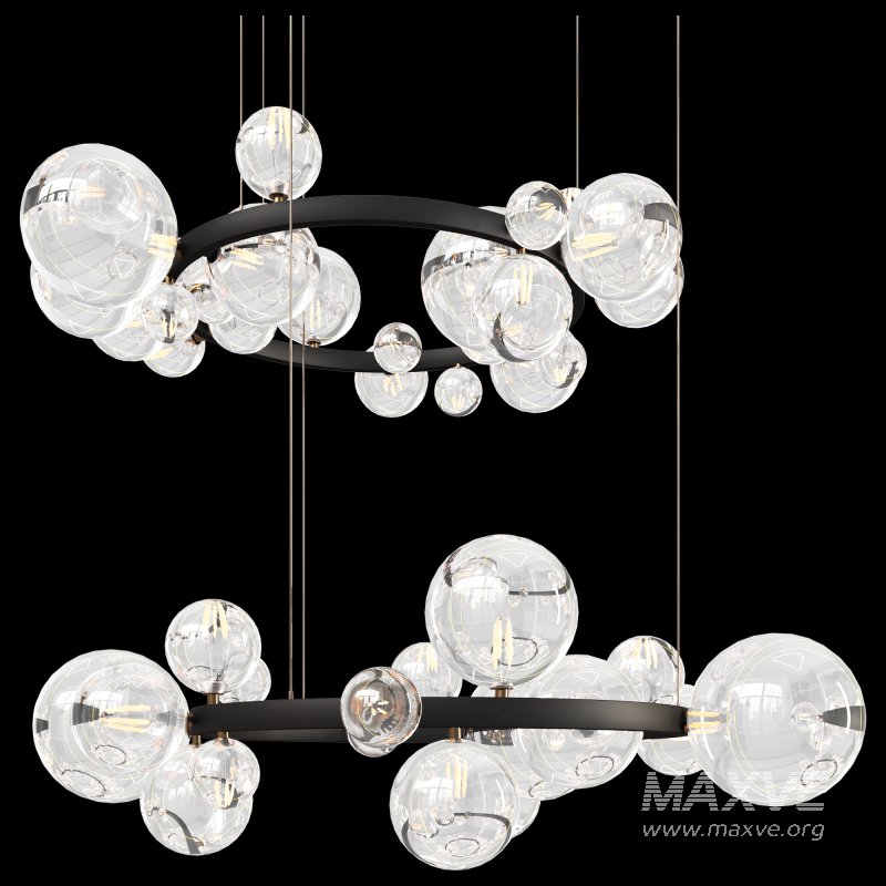 Ring chandeliers and lamps IONA - Image 4