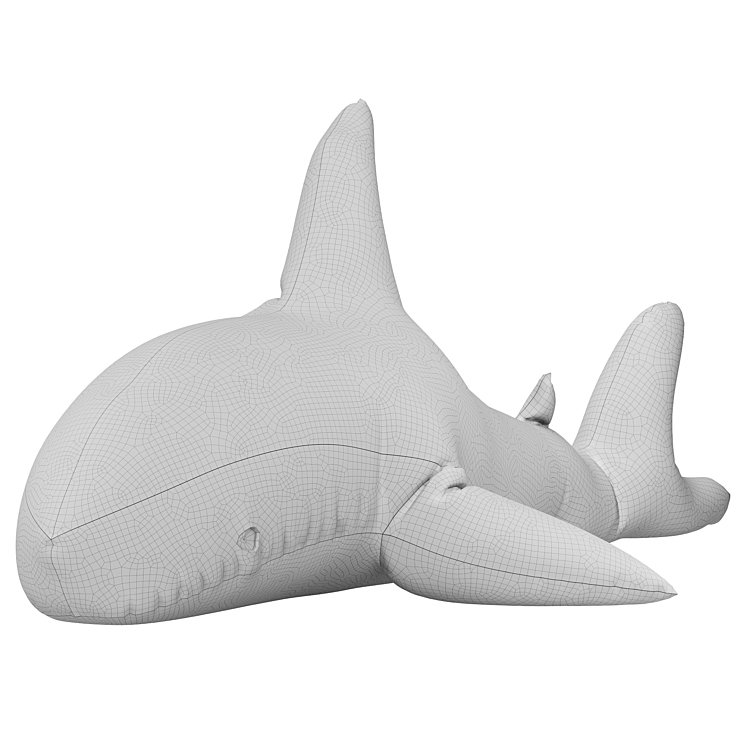 Sleeping Shark Plush Toy - Image 4