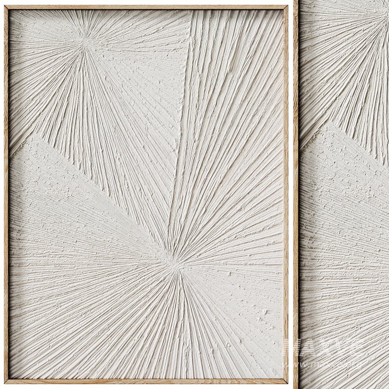 Decorative panel 3D ART RELIEF 44 - Image 1