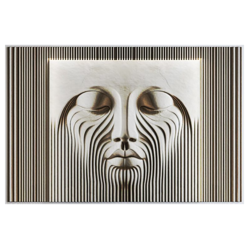 Decorative 3D wall panel - Image 1