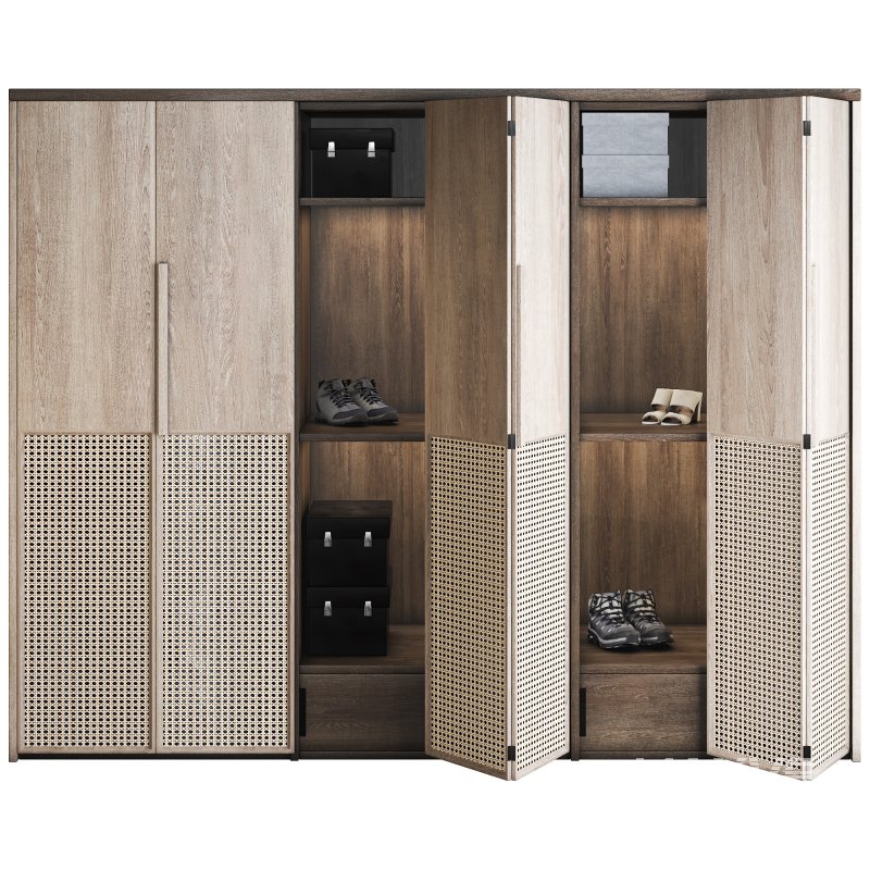 Wooden bedroom wardrobe - Image 1