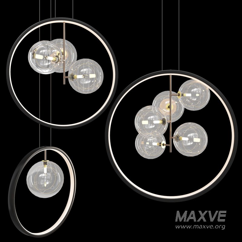 Pendant lamp IONA RING - Image 6