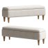 Charlotte Boucle Bench - Thumbnail 3