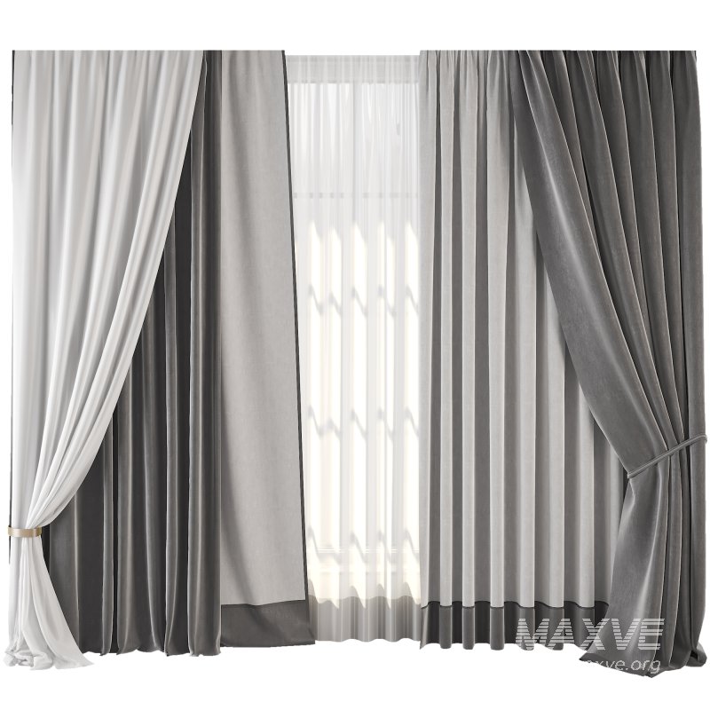 Silk and Cotton Curtain 09 - Image 2