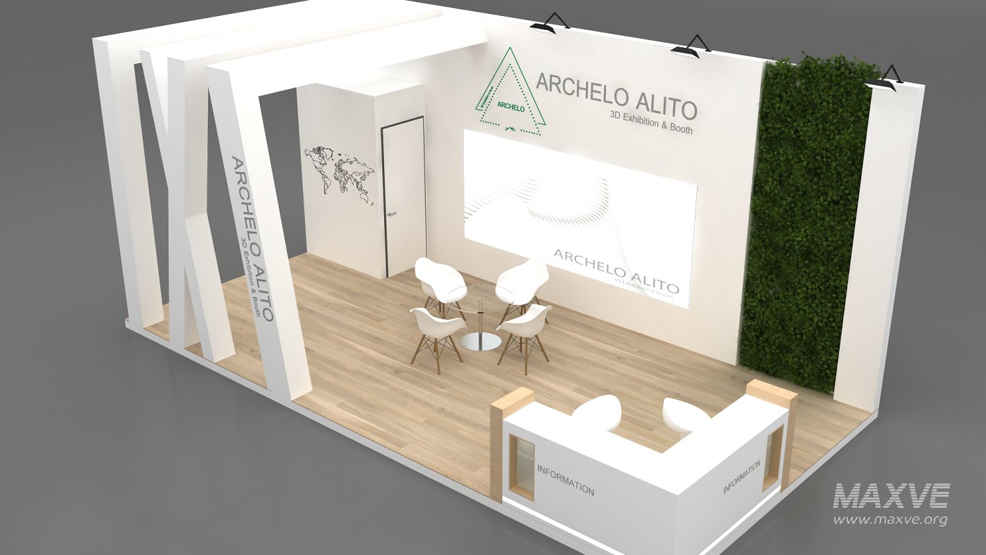 3d exhibition booth stand tradeshow - Image 6