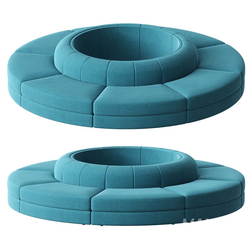 Maura Modular Convex Circle Sectional - Image 4