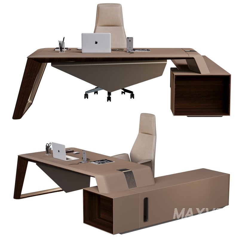 LUXURY Executive Office Desk H05 - Image 5