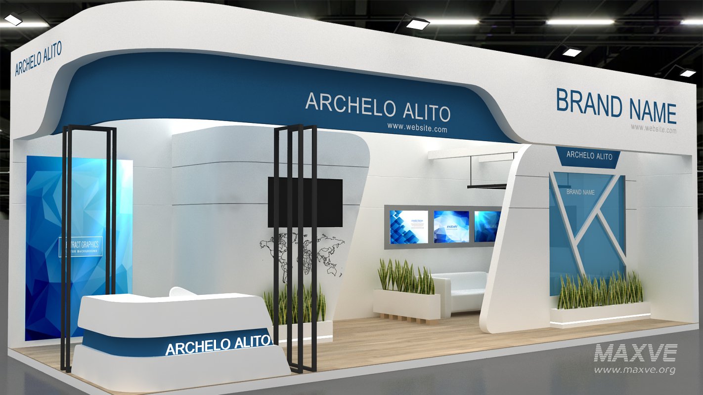 3d exhibition booth - Image 3
