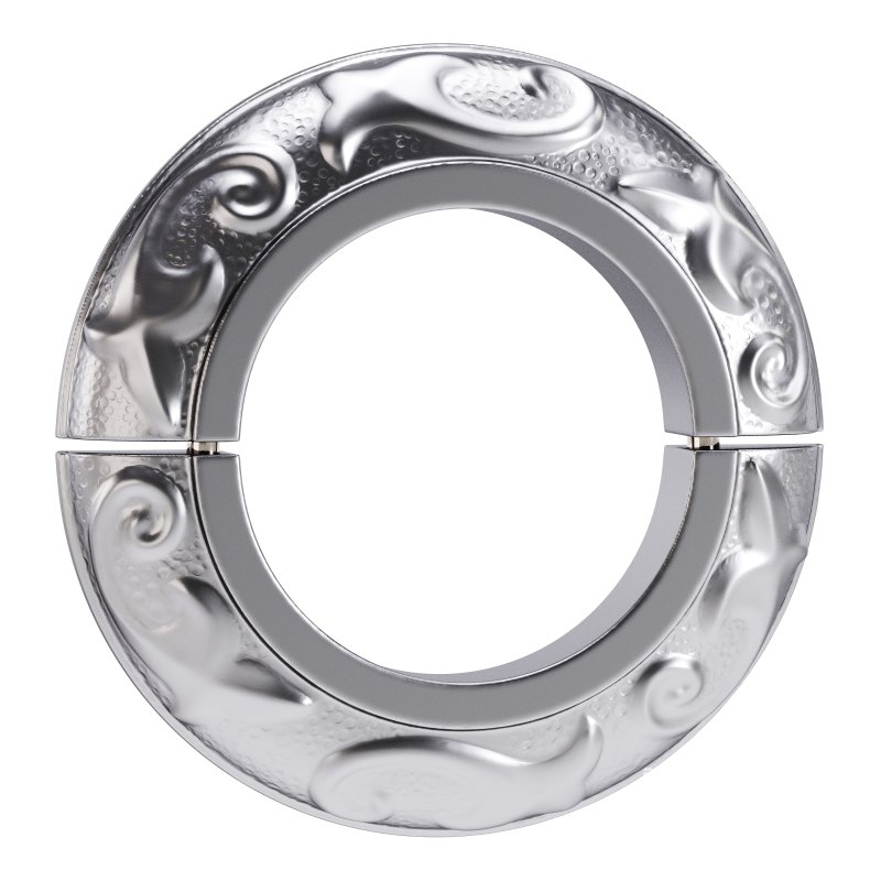 Black Radiator Flanges Aluminum Rustproof Radiator Pipe Flange - Image 3