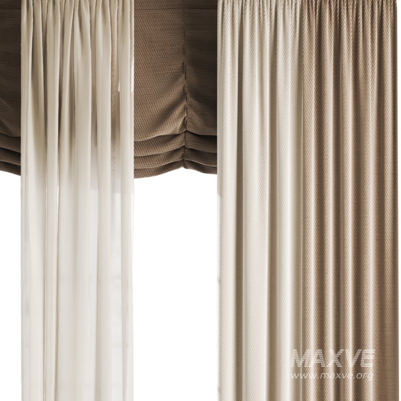 Silk and Cotton Curtain 051 - Image 2