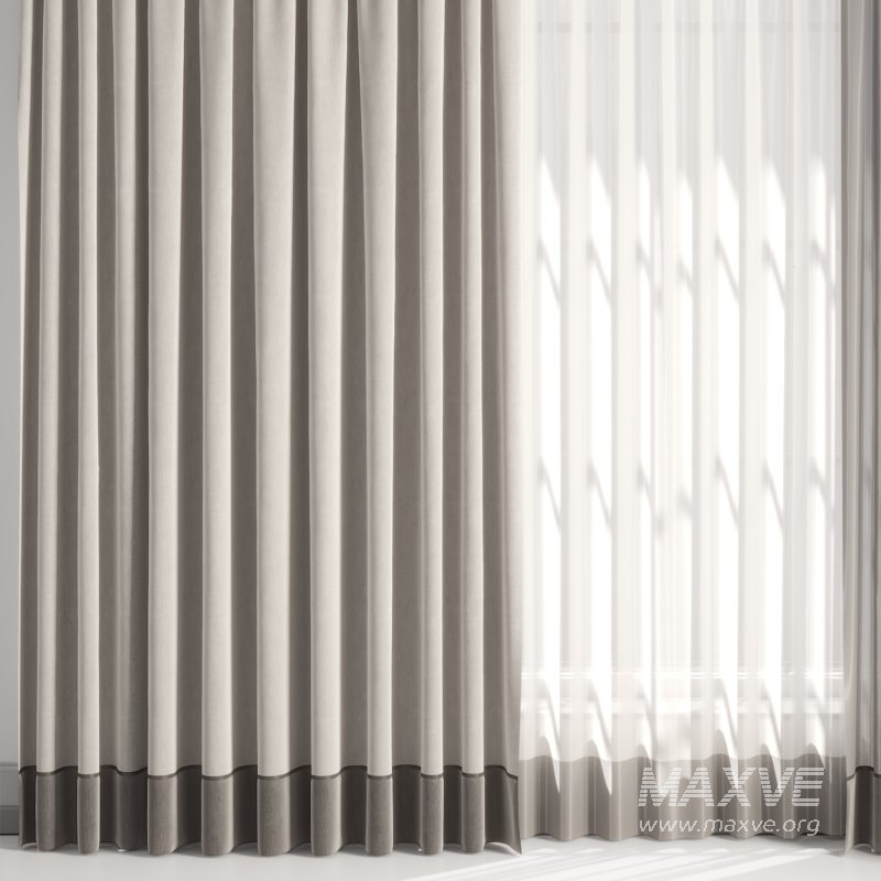 Silk and Cotton Curtain 08 - Image 4