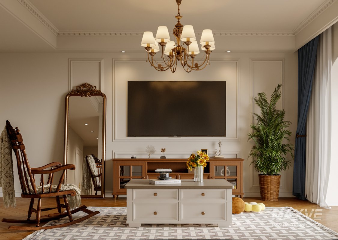 Luxurious classic living room and dining room - Image 1