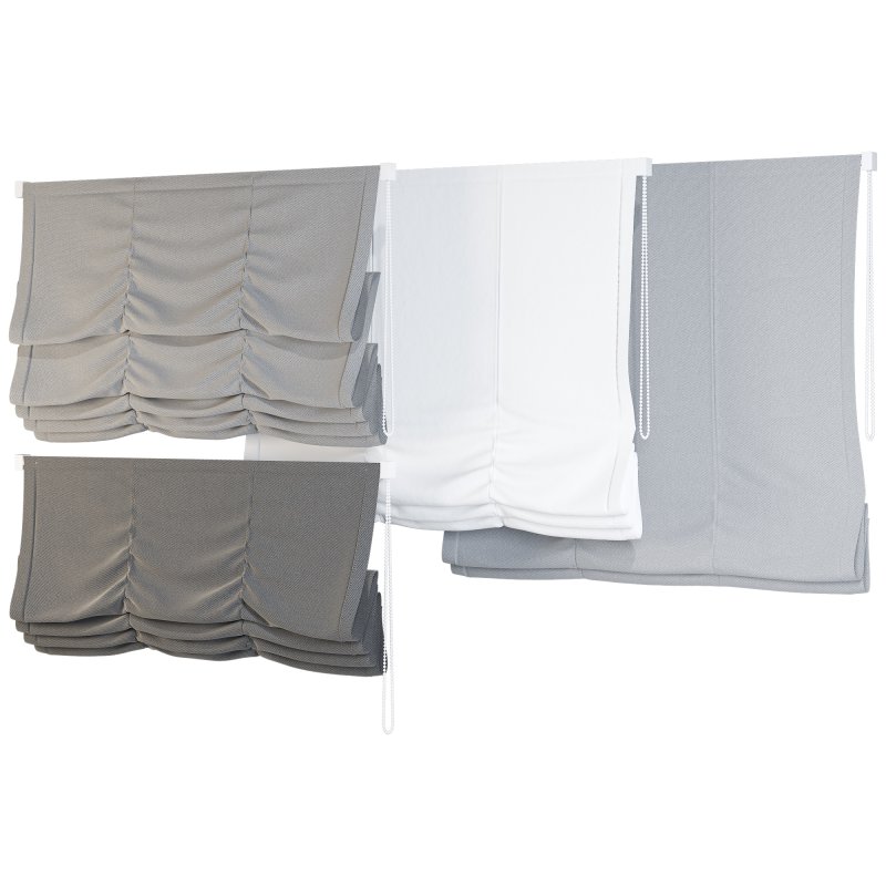 Roman Blinds Curtain Set 047 - Image 4