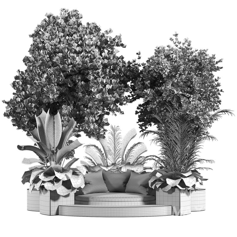 Outdoor plants set 02 - Image 6