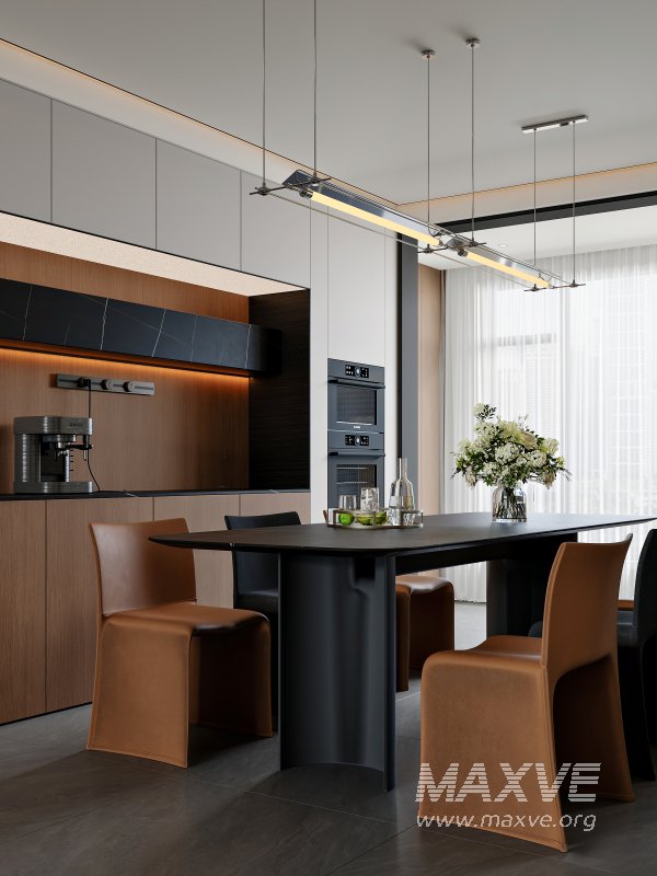 Modern living room dining room - Image 1