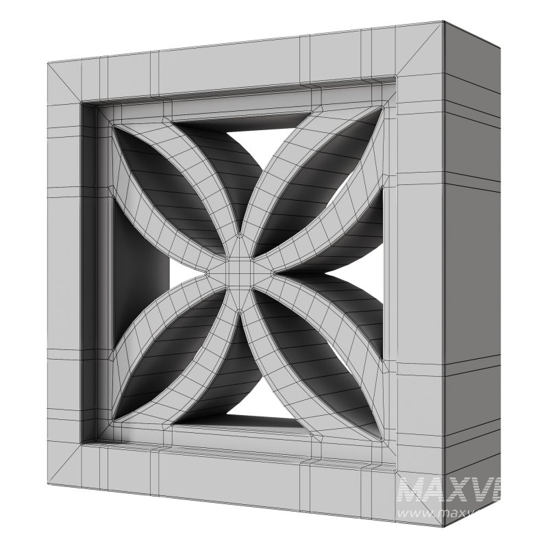 Modular Wall 21 Clover White by Tesselle - Image 3