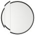 SPLIT MIRROR ROUND by LEE BROOM Mirror 10 - Thumbnail 1