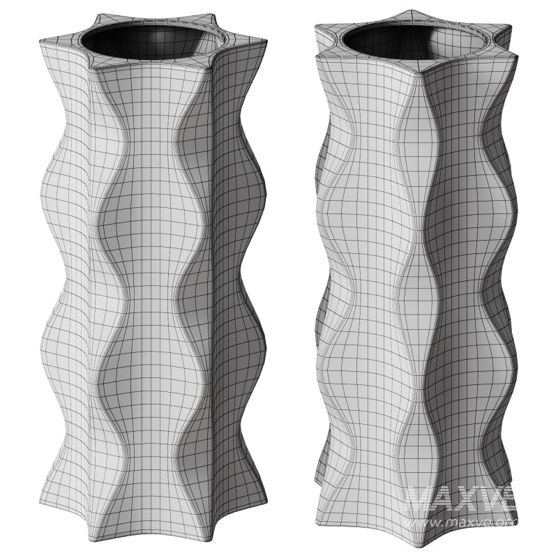 Ceramic Vase Ripple Series By The Feelter - Image 4