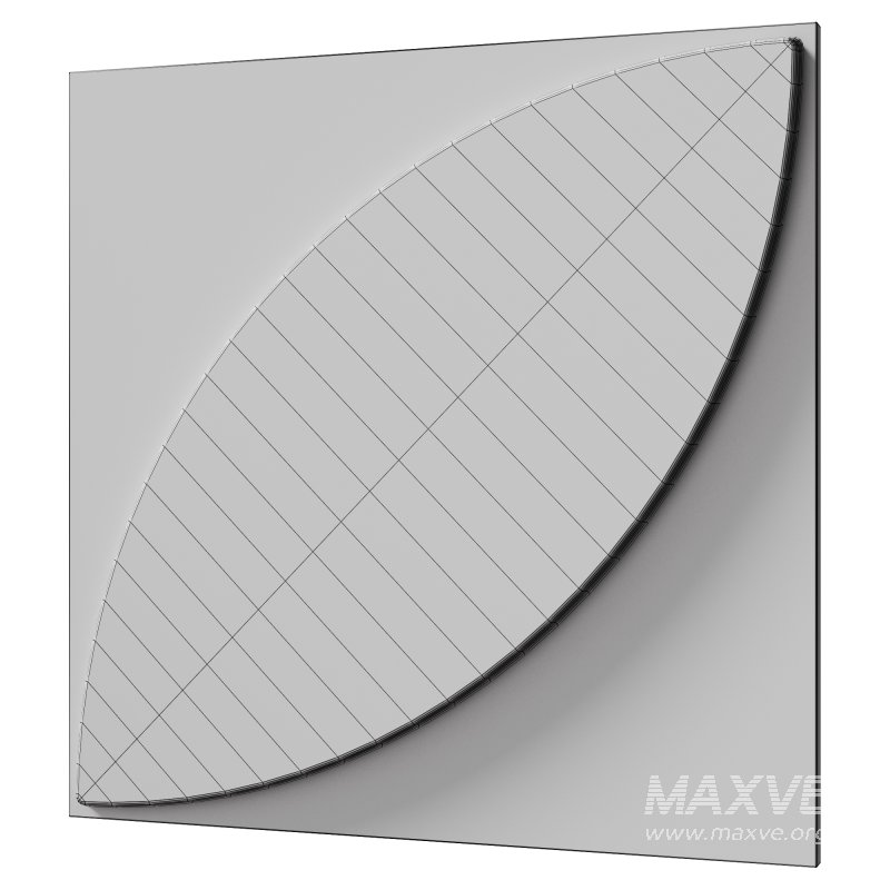 3D panel “Lepestok” by Gesso 3d - Image 3